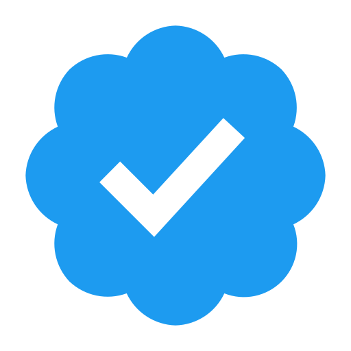 Badge bleu